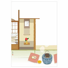 Load image into Gallery viewer, 起こし文 季節の飾り ポストカード