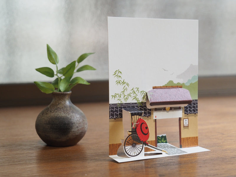 Japanese souvenirs online shop 'OkoshiBumi, 3D postcard'
